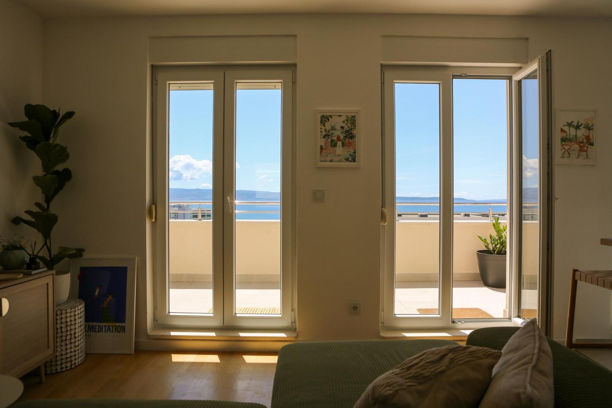 Kiki'S Sea View Studio Split Kamer foto